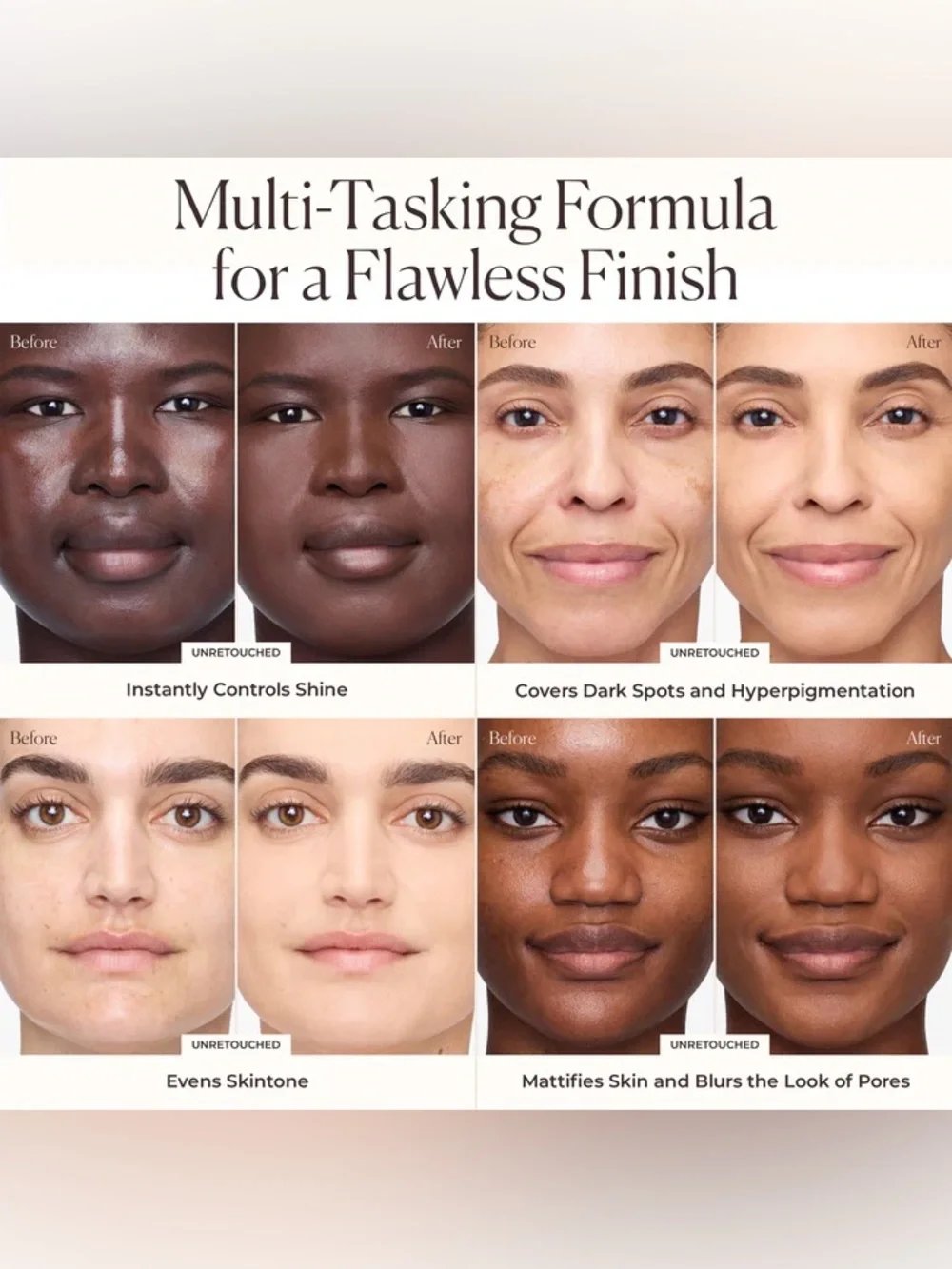 Laura Mercier 1N Birch Tinted Moisturizer Blurred Matte-SPF 30, updated formula